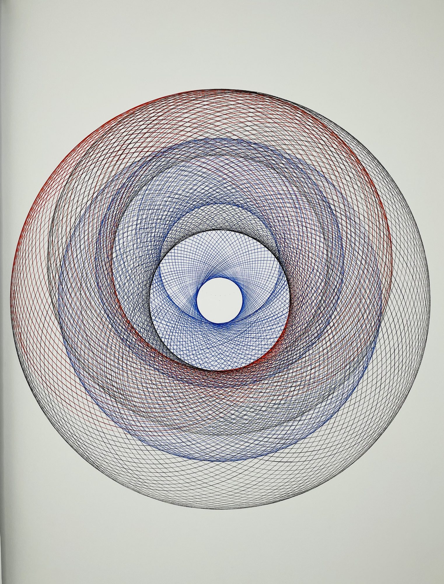 Sunlight Studies II, Amer Musa, 2022 — Markers on paper, 50 × 65 cm