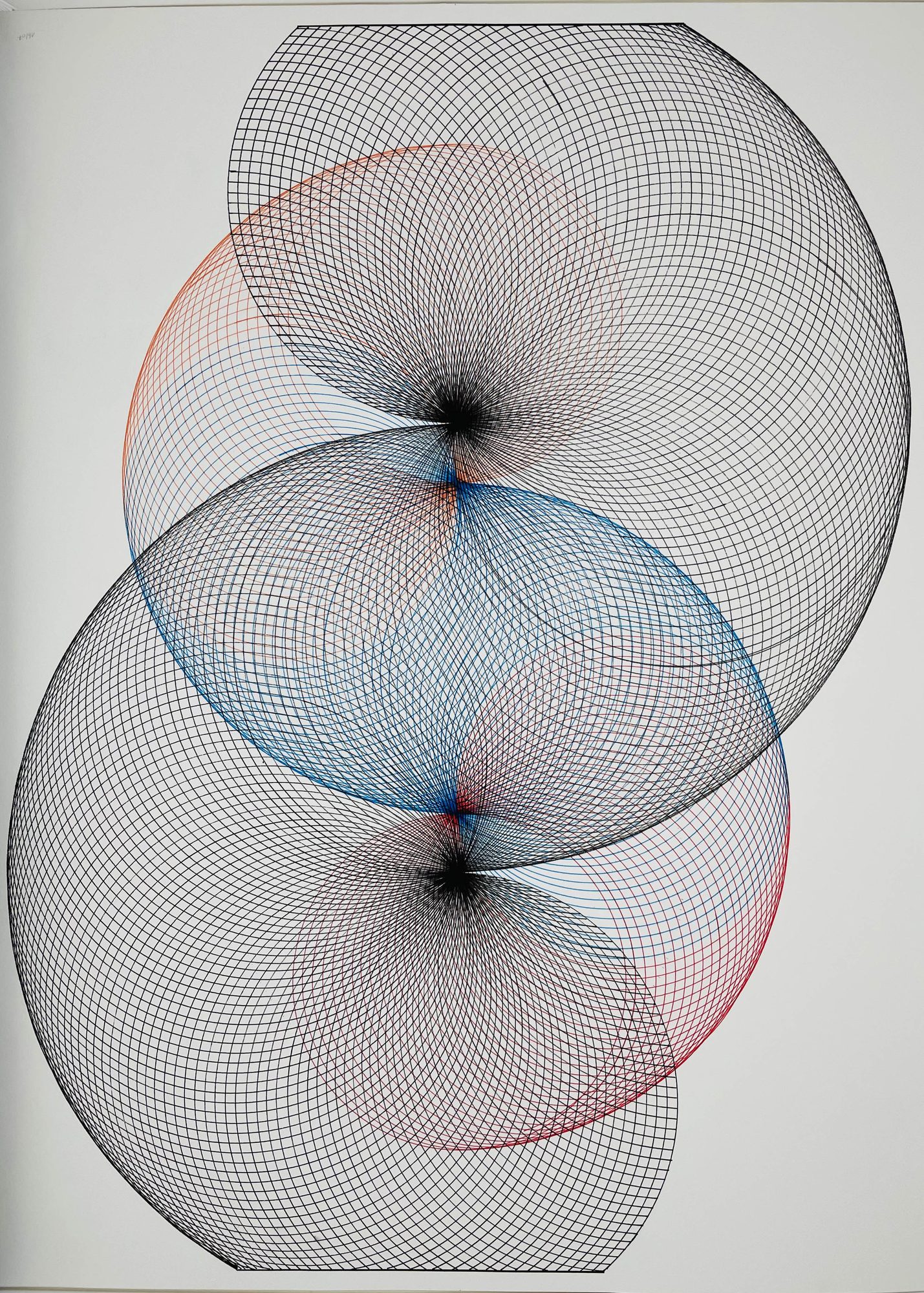 Sunlight Studies I, Amer Musa, 2022 — Markers on paper, 50 × 65 cm